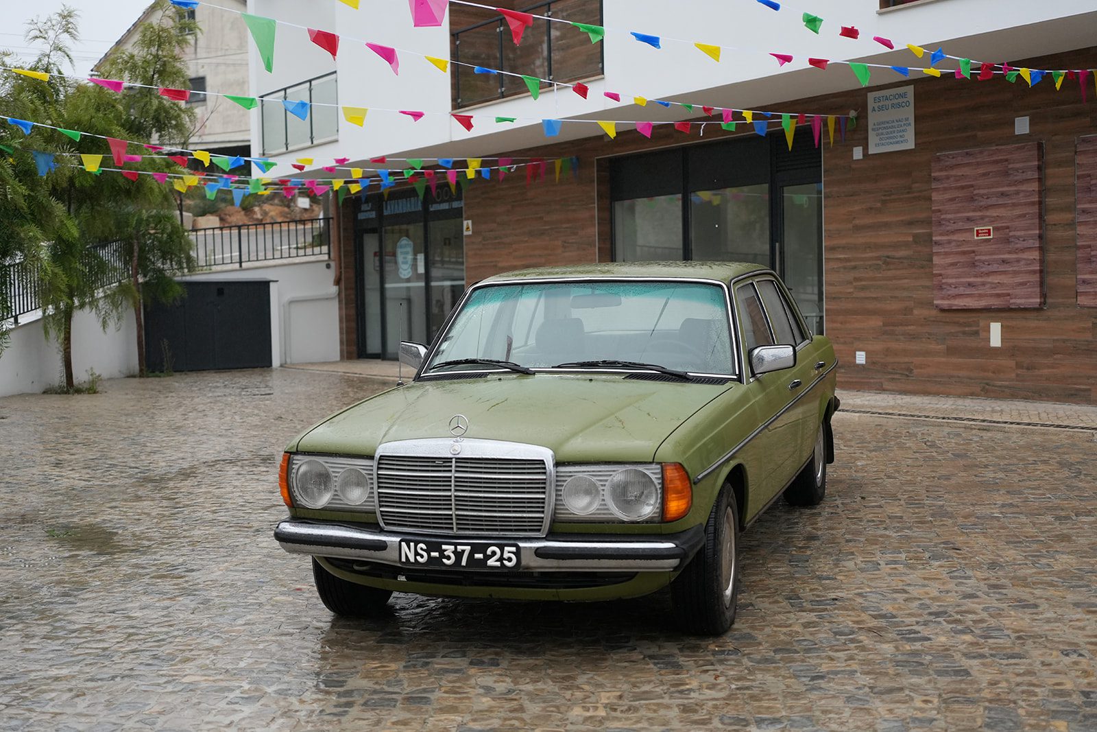 Mercedes 240D W123 lateral